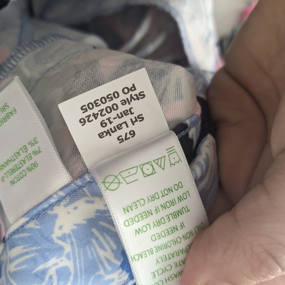 Lilly Pulitzer Kelly High Rise Crop Flare Pant Size 8 - Picture 5 of 5